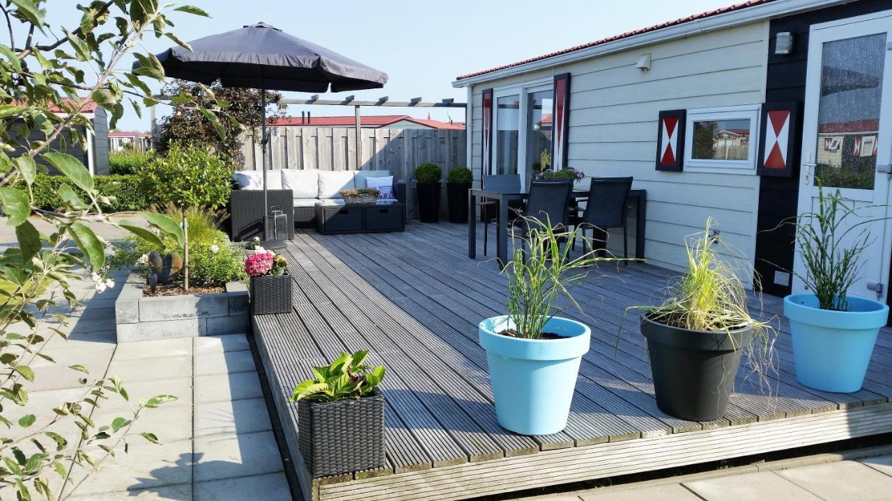 Olmenduin Chalet Olm Zeeland Serooskerke  Buitenkant foto