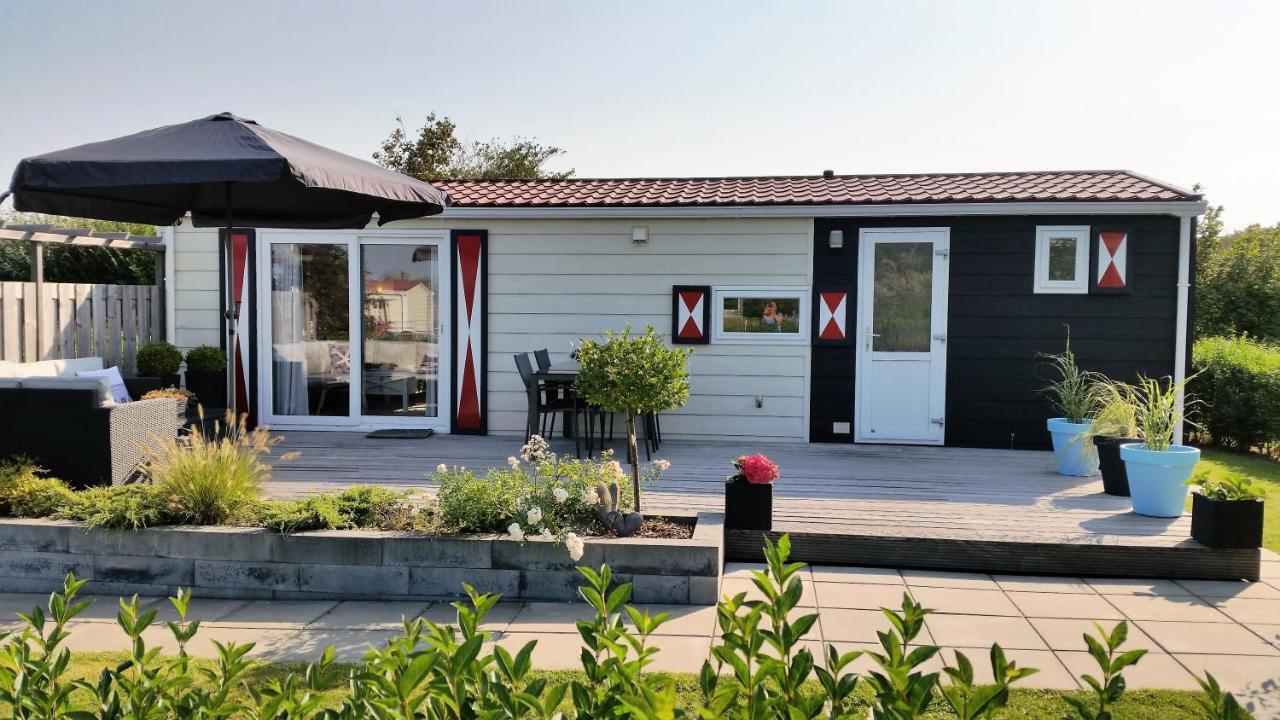 Olmenduin Chalet Olm Zeeland Serooskerke  Buitenkant foto